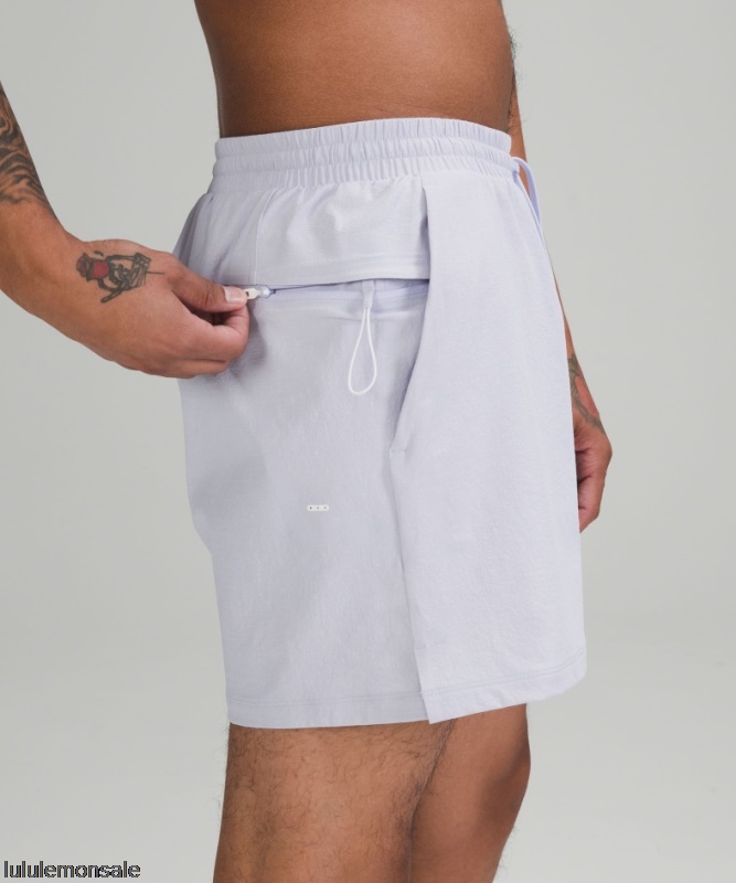 Lululemon Deutschland DELULU967 | Lululemon Deutschland Pastel Blue Pool Short 5